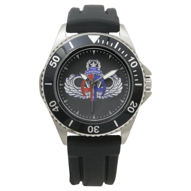 82. Im Flugzeug Division Watch Armbanduhr (Vorderseite)