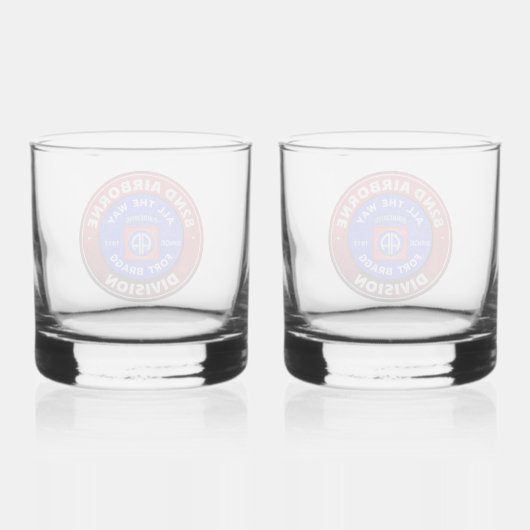 82. Im Flugzeug Division Whiskyglas (Rückseite)