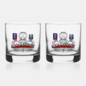 82. Im Flugzeug Division Whiskyglas (Vorderseite)