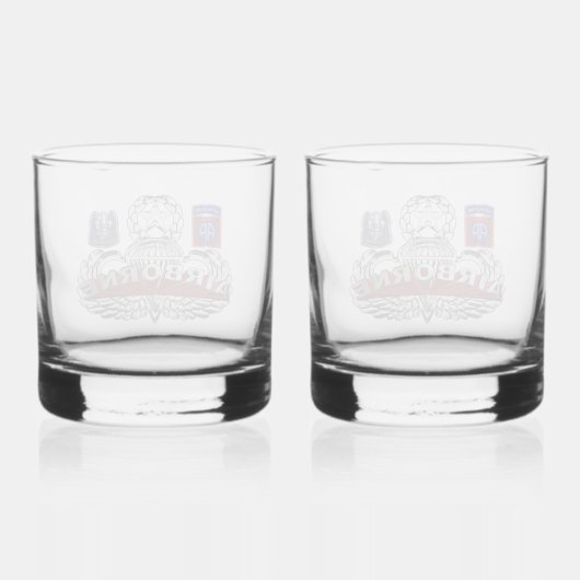 82. Im Flugzeug Division Whiskyglas (Rückseite)