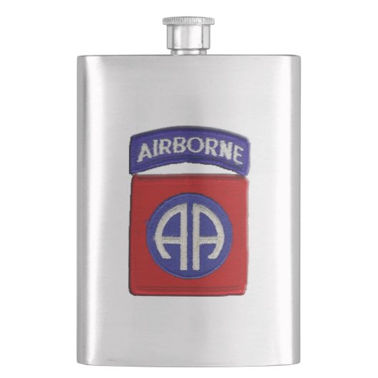 82. Im Flugzeug Flasche Flachmann (Vorderseite)