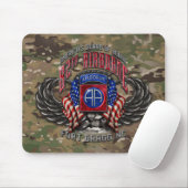82. Im Flugzeug Fort Bragg Camouflage Mousepad (Mit Mouse)