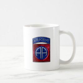 82. Im Flugzeug Fort Liberty White Coffee Tasse
