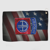 82. Im Flugzeug Golfhandtuch (Horizontal)