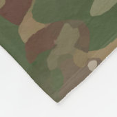 82. Im Flugzeug Jumpmaster-Camouflage Fleecedecke (Ecke)