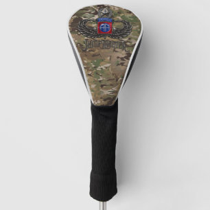 82. Im Flugzeug Jumpmaster-Camouflage Golf Headcover