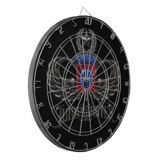 82. Im Flugzeug Jumpmaster Dartscheibe (Vorderseite Links)