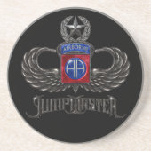 82. Im Flugzeug Jumpmaster Getränkeuntersetzer (Vorne)