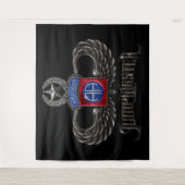 82. Im Flugzeug Jumpmaster Wandteppich (Vorderseite)