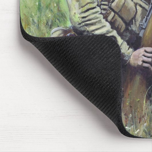 82. Im Flugzeug Matte der Maus WW2 Mousepad (Ecke)