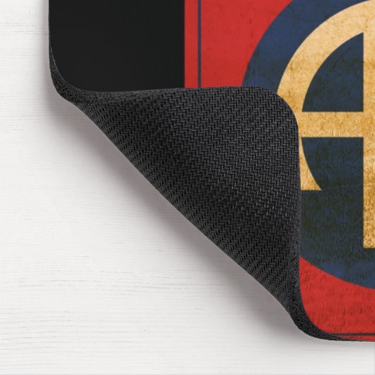 82. Im Flugzeug Mousepad (Ecke)