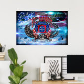 82. Im Flugzeug Poster (Heimbüro)