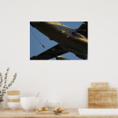 82. Im Flugzeug Poster (Küche)