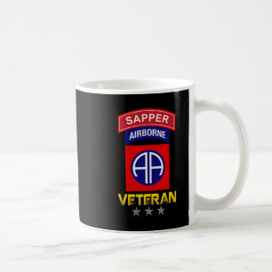 82. Im Flugzeug Shirt - 82. Im Flugzeug Sapper Vet Kaffeetasse