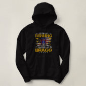 82. Im Flugzeug Veteran Geboren am Ft Benning aufg Hoodie (Design vorne)