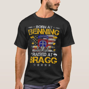 82. Im Flugzeug Veteran Geboren am Ft Benning aufg T-Shirt