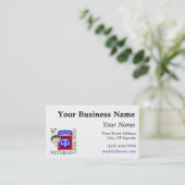 82. Im Flugzeug Visitenkarte (Stehend Vorderseite)