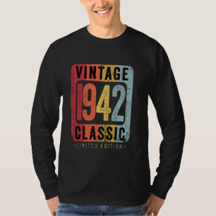 82 Jahre alt Vintag 1942 82. Geburtstagsdekoration T-Shirt
