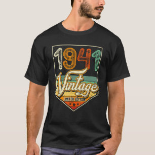 82 Jahre altes Geschenk Vintag 1941 Limited Editio T-Shirt