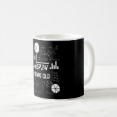 82 Jahre altes Tagesmathematiklehrer 82. Geburtsta Kaffeetasse (VorderseiteRechts)