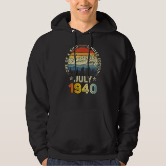 82 Jahre Jungen Mädchen Phantastisch seit Juli 194 Hoodie