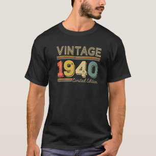 82 Jahre Vintag 1940 82. Geburtstag T-Shirt