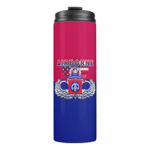 82. Luftlandedivision Amerikas Ehrengarde Thermosbecher