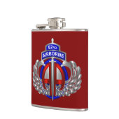 82. Luftlandedivision Dagger Div Farben Flachmann (Links)