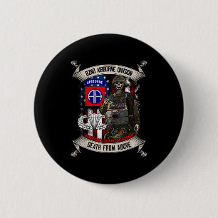 82. Luftlandedivision Fallschirmjäger Fort Bragg J Button