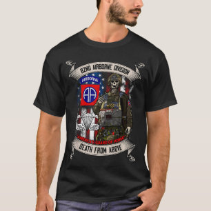 82. Luftlandedivision Fallschirmjäger Fort Bragg J T-Shirt