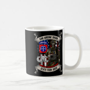 82. Luftlandedivision Fallschirmspringer Fort Brag Kaffeetasse