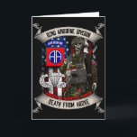 82. Luftlandedivision Fallschirmspringer Fort Brag Karte<br><div class="desc">82. Luftlandedivision Fallschirmspringer Fort Bragg Sprung Flügel</div>