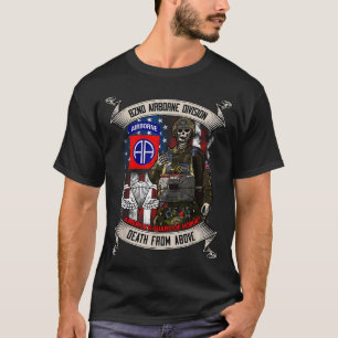 82. Luftlandedivision Fallschirmspringer Fort Brag T-Shirt