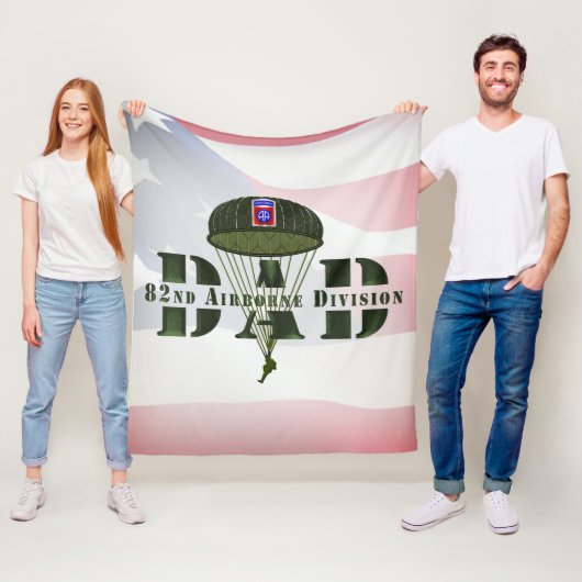 82. Luftlandedivision Fleecedecke (Beispiel)