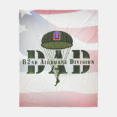 82. Luftlandedivision Fleecedecke (Vorderseite)