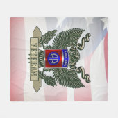 82. Luftlandedivision Fleecedecke (Vorderseite (Horizontal))