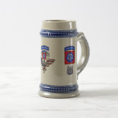 82. Luftlandedivision - Fort Bragg Bierglas (VorderseiteRechts)