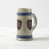 82. Luftlandedivision Fort Bragg Bierglas (VorderseiteRechts)