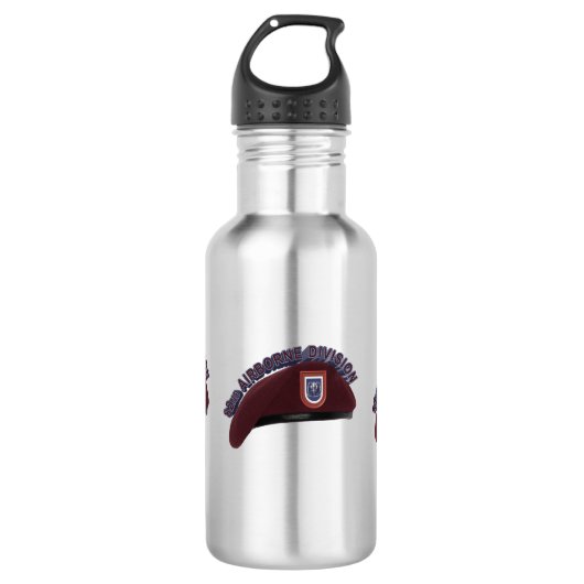 82. Luftlandedivision Fort Bragg Edelstahlflasche (Vorderseite)