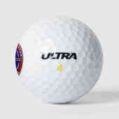 82. Luftlandedivision im Ruhestand Golfball (Logo)