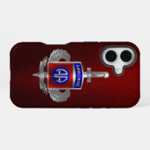82. Luftlandedivision iPhone 16 Hülle (Rückseite (Horizontal))