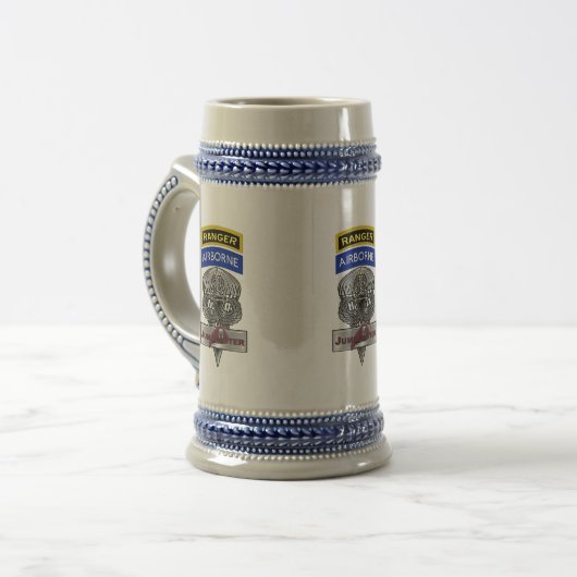 82. Luftlandedivision Jumpmaster  Bierglas (Vorderseite Links)