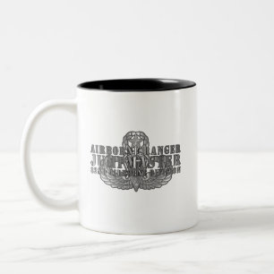 82. Luftlandedivision JUMPMASTER Zweifarbige Tasse