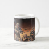 82. Luftlandedivision Kaffeetasse (VorderseiteRechts)