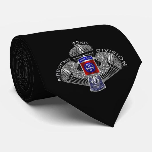 82. Luftlandedivision Krawatte (Gerollt)