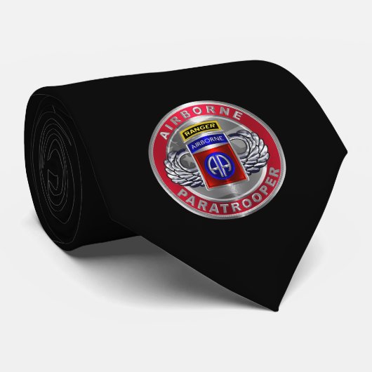 82. Luftlandedivision Krawatte (Gerollt)
