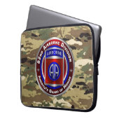 82. Luftlandedivision Laptopschutzhülle (Vorderseite Links)