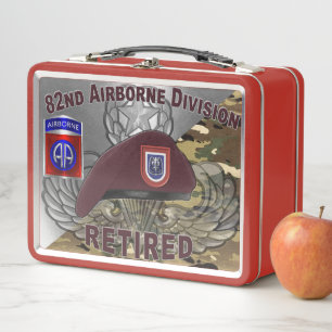 82. Luftlandedivision  Metall Brotdose