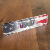 82. Luftlandedivision Namensplakette (Seite)