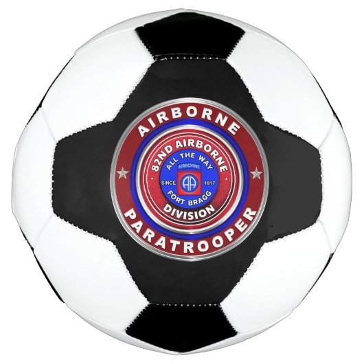82. Luftlandedivision NIEDRIGERER PREIS Fußball (Vorderseite)